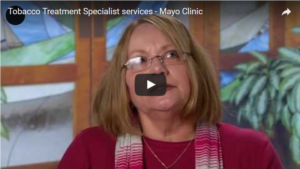 tobacco treatment specialist services at the Mayo Clinic